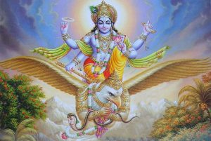 Download Free Wallpapers Lord Vishnu Sitting Garuda