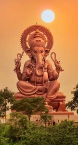 Download Lord Ganpati Statue Wallpaper for your Android