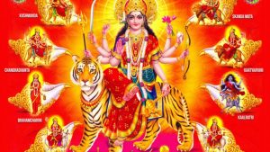 Goddess Nav Durga Maa HD Poster Wallpapers