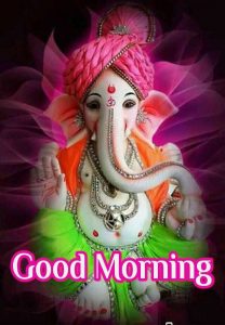 Good Morning Ganpati Bappa Image
