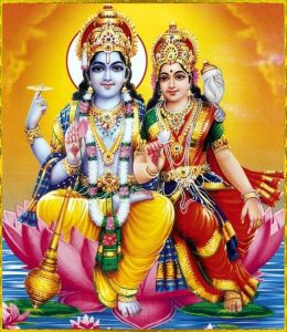 Lord Vishnu and Lakshmi HD Photos