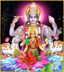 Lord Vishnu and Lakshmi HD Wallpapers