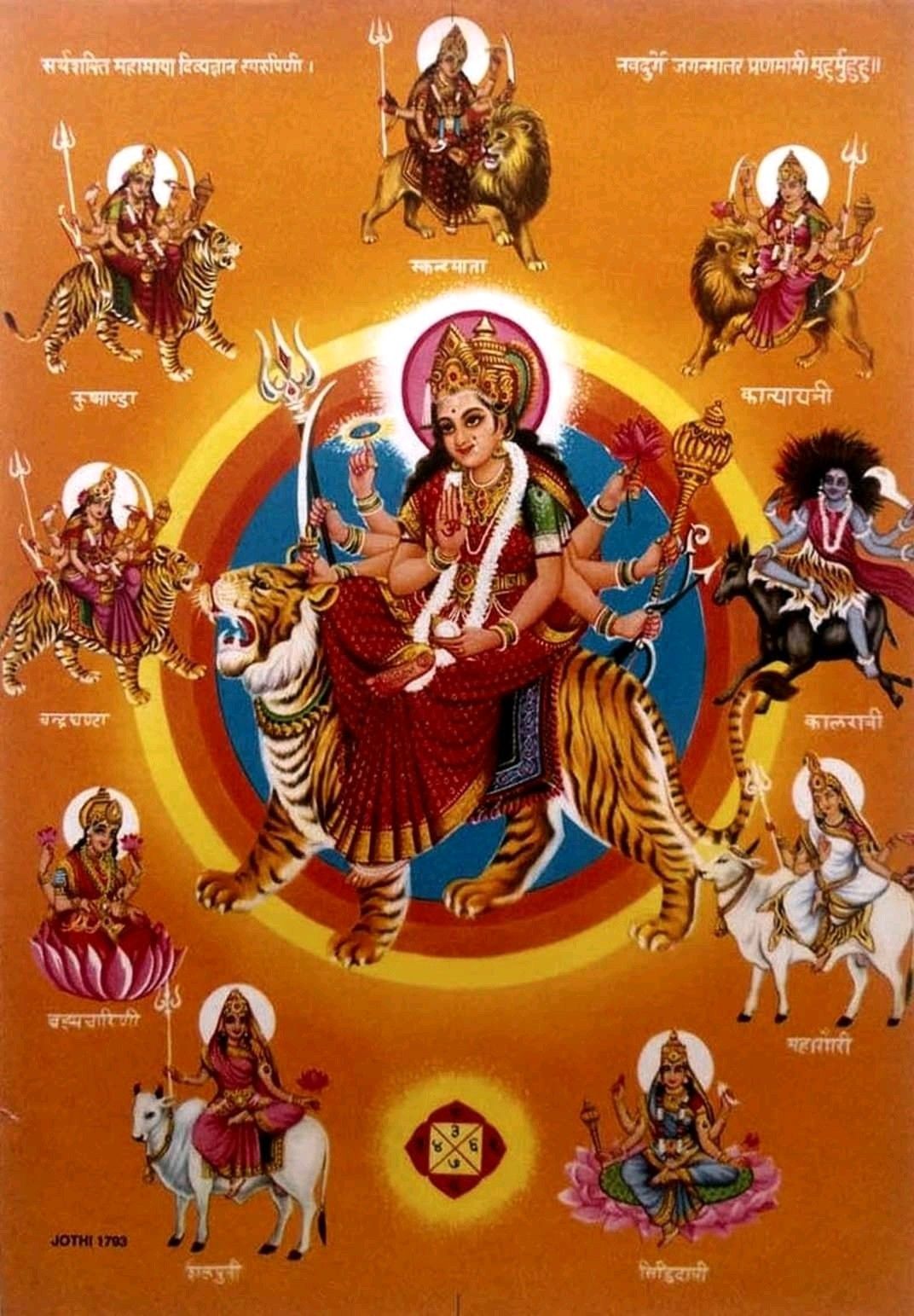 Top 50 Nav Durga Images Download Nav Durga Photo With Name