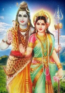 Parvati Mata Photo with Lord Shiva