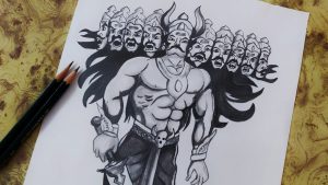Ravan Sketch Image