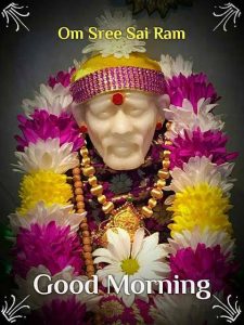 Sai Ram Images with Good Morning