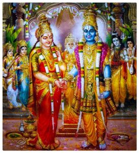 Vishnu and Lakshmi Marriage Images