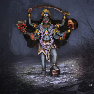 Goddess Angry Maa Kali Hd Wallpaper