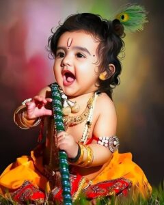 Original Baby Krishna Images 18 September 2023 Free Download